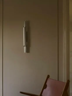 LYFA Pan vägglampa, 50 mm, aluminium