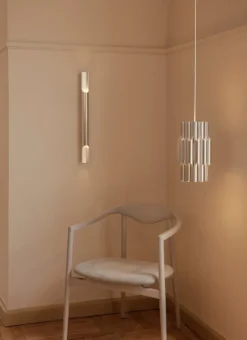 LYFA Pan vägglampa, 50 mm, aluminium