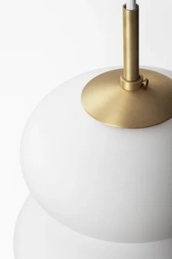 LYFA Peanut taklampa, 400 mm, vit