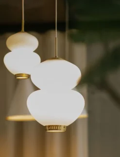 LYFA Peanut taklampa, 175 mm, vit