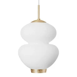 LYFA Peanut taklampa, 250 mm, vit