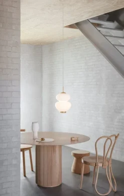 LYFA Peanut taklampa, 250 mm, vit