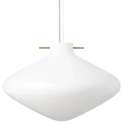 LYFA Repose pendel 400, opal - mässing