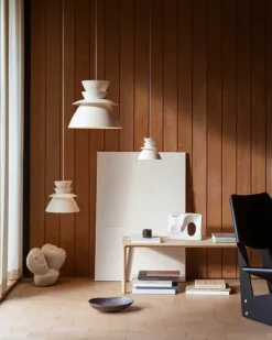 LYFA Sundowner pendellampa 175, vit