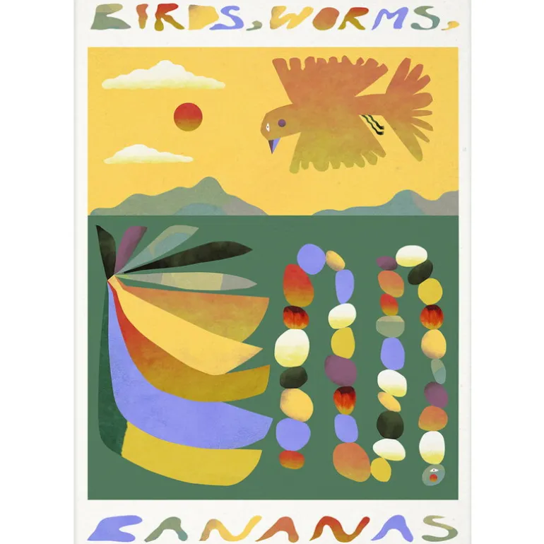 MADO Birds, Worms, Bananas poster