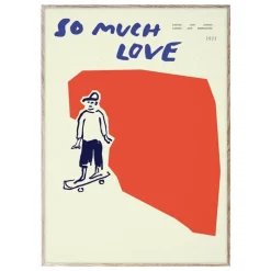 MADO So Much Love Skateboard affisch, 30 x 40 cm
