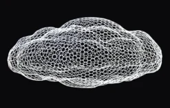 Magis Cloud skulptur, liten, vit