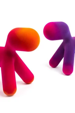 Magis Puppy, L, fuchsia - orange sammet