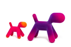 Magis Puppy, L, fuchsia - orange sammet