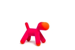 Magis Puppy, M, fuchsia - orange sammet
