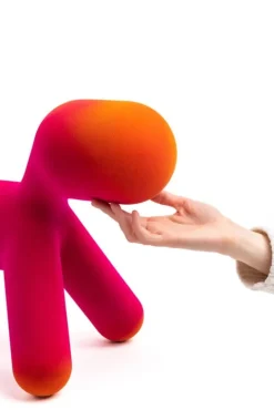 Magis Puppy, M, fuchsia - orange sammet