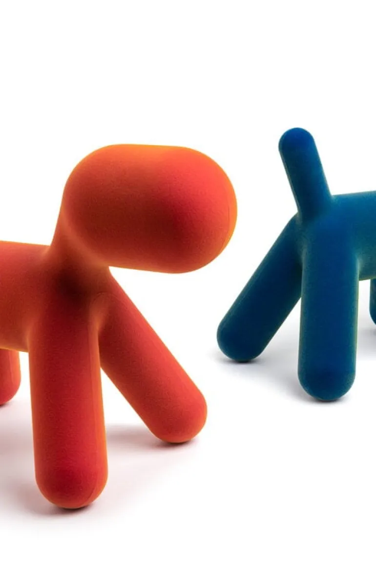 Magis Puppy, M, orange sammet