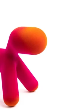 Magis Puppy, S, fuchsia - orange sammet
