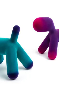 Magis Puppy, S, turkos - violett sammet