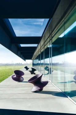 Magis Spun stol, mörklila