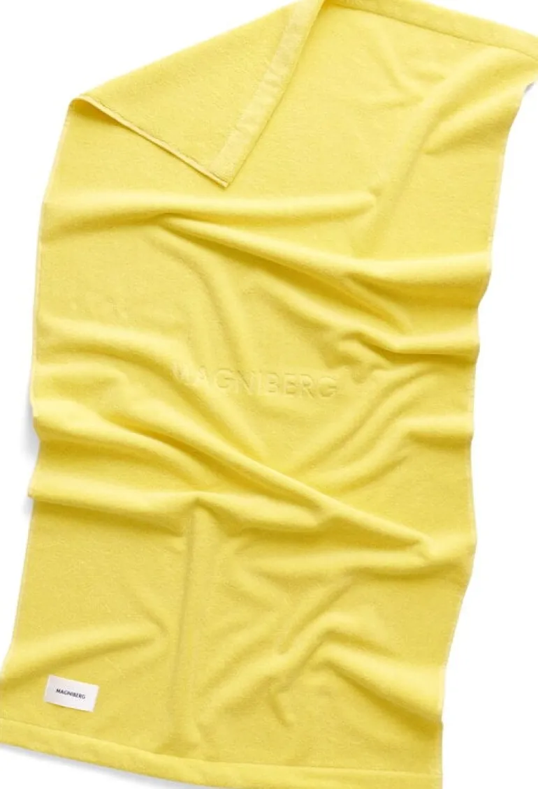 Magniberg Gelato badhandduk, 70 x 140 cm, passionsfruktgul