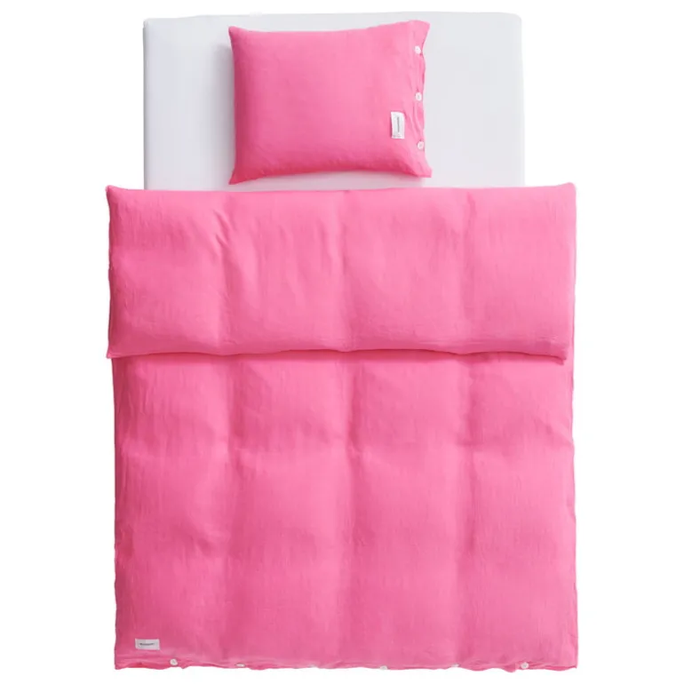 Magniberg Mother Linne örngott, glad rosa