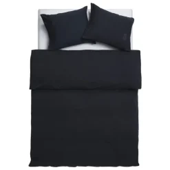 Magniberg Nude Jersey örngott, tvättad svart