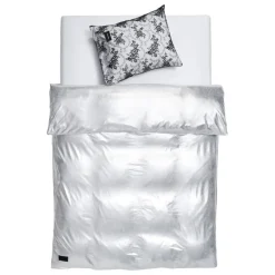 Magniberg Nude Metallic Jersey påslakan, 150 x 210 cm, silver