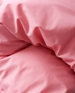 Magniberg Pure Poplin påslakan, korallrosa