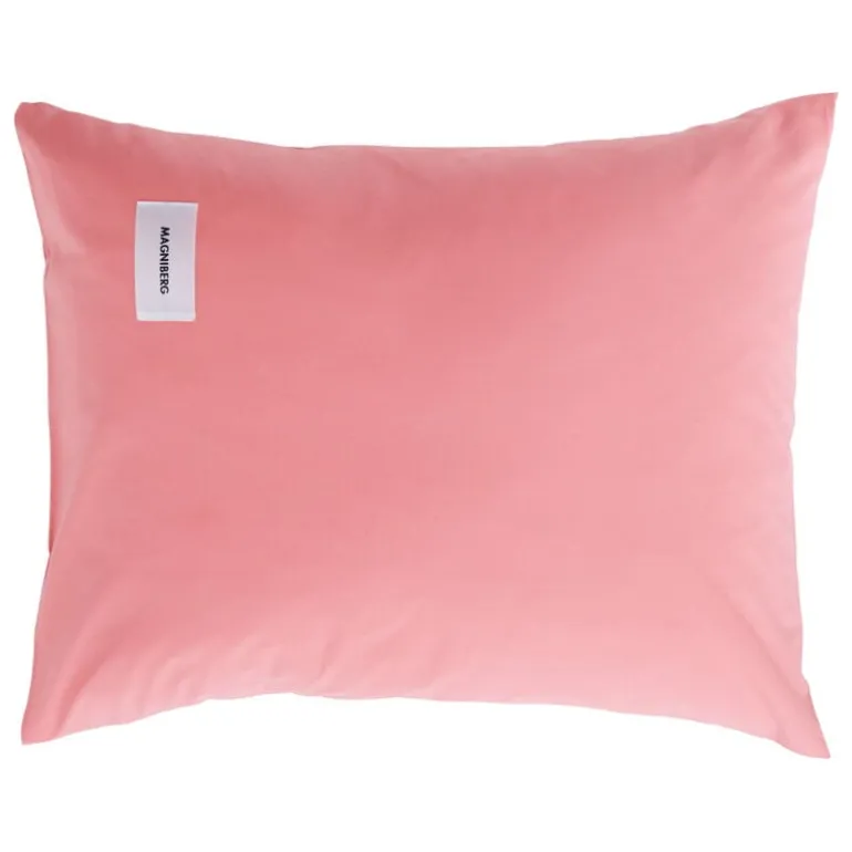 Magniberg Pure Poplin örngott, korallrosa