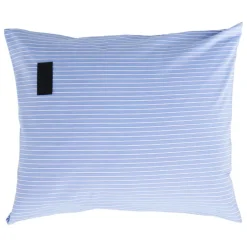 Magniberg Wall Street Oxford örngott, randig ljusblå