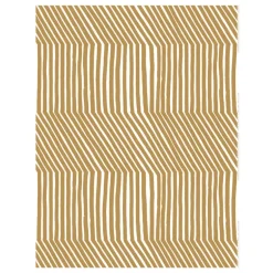 Marimekko Kalasääski bomullstyg, vitt - sugrör