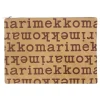 Marimekko Logo-fodral, A4, brun - mörkbrun