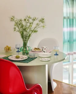 Marimekko Muija bordstablett, rosa - kastanj