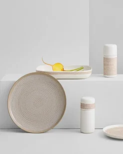 Marimekko Oiva - Siirtolapuutarha kryddkvarn, lera - vit