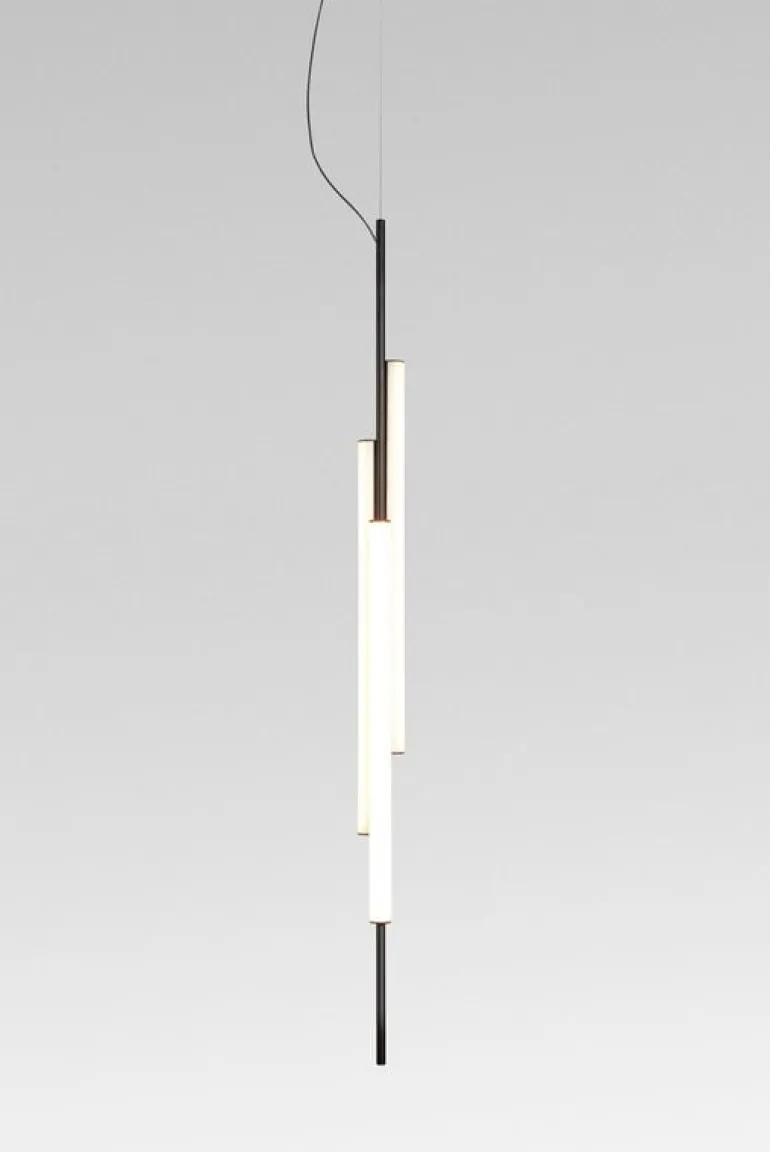 Marset Ambrosia V 130 pendellampa, med sladd, svart