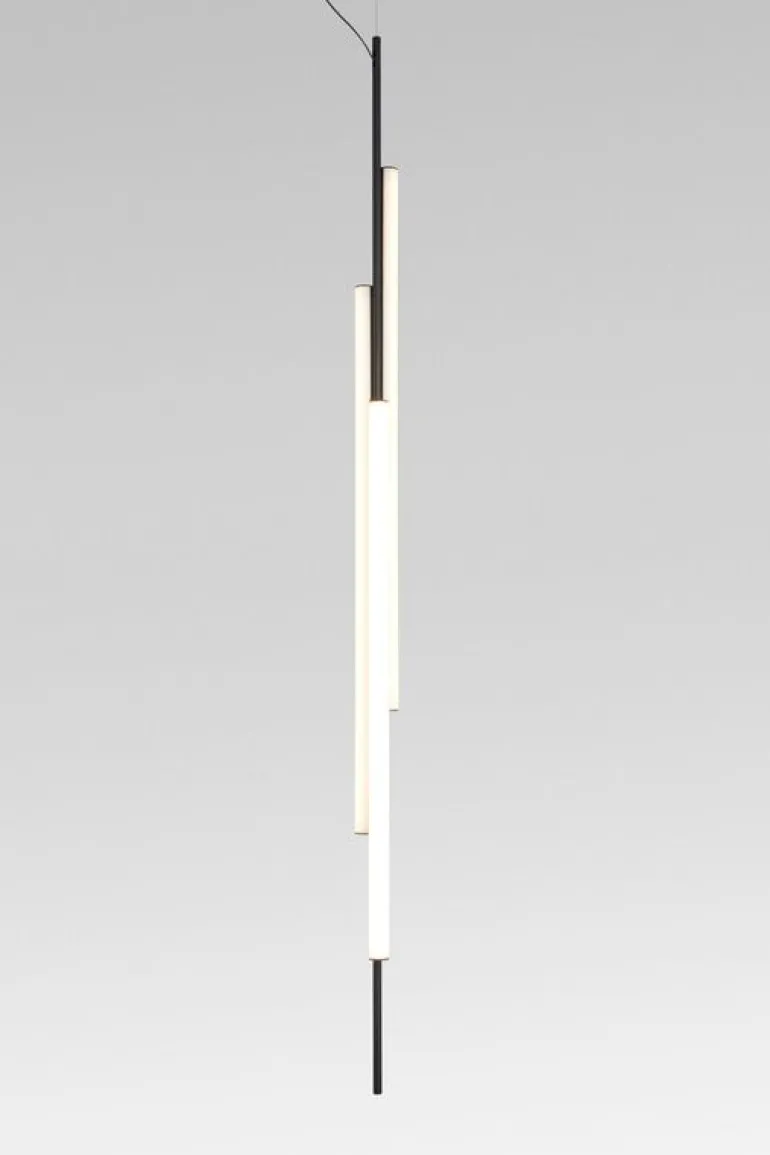 Marset Ambrosia V 175 pendellampa, tillslag, svart