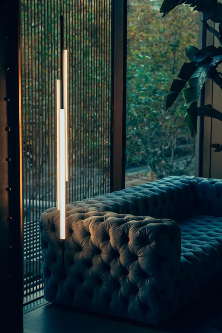 Marset Ambrosia V 175 pendellampa, tillslag, svart