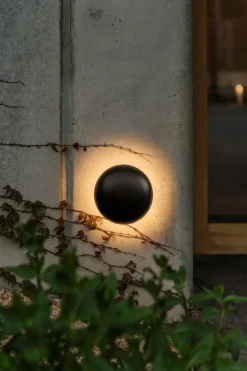 Marset Babila 28 vägglampa, brun