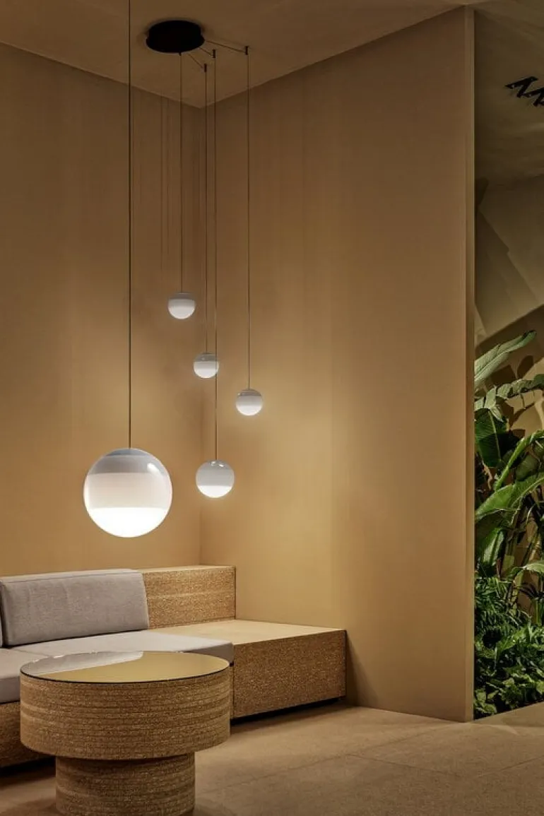 Marset Dipping Light 13 taklampa, vit