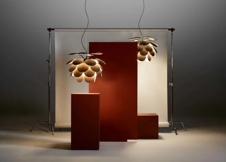 Marset Discocó 68 pendellampa, ek - svart krom