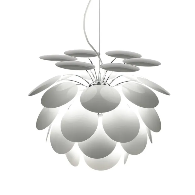 Marset Discocó 35 pendellampa, vit