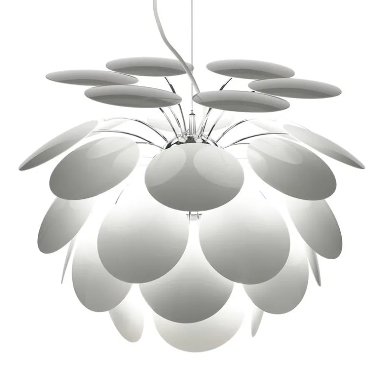 Marset Discocó 68 pendellampa, vit