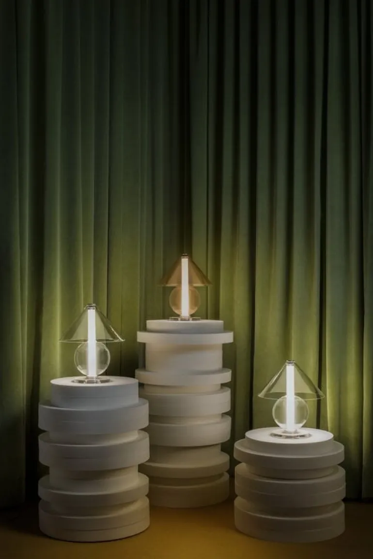 Marset Fragile bordslampa, klar