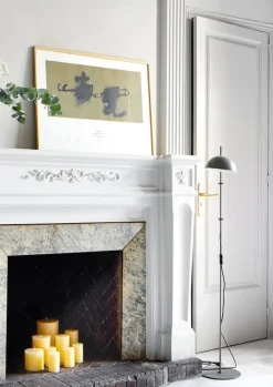 Marset Funiculí golvlampa, grå