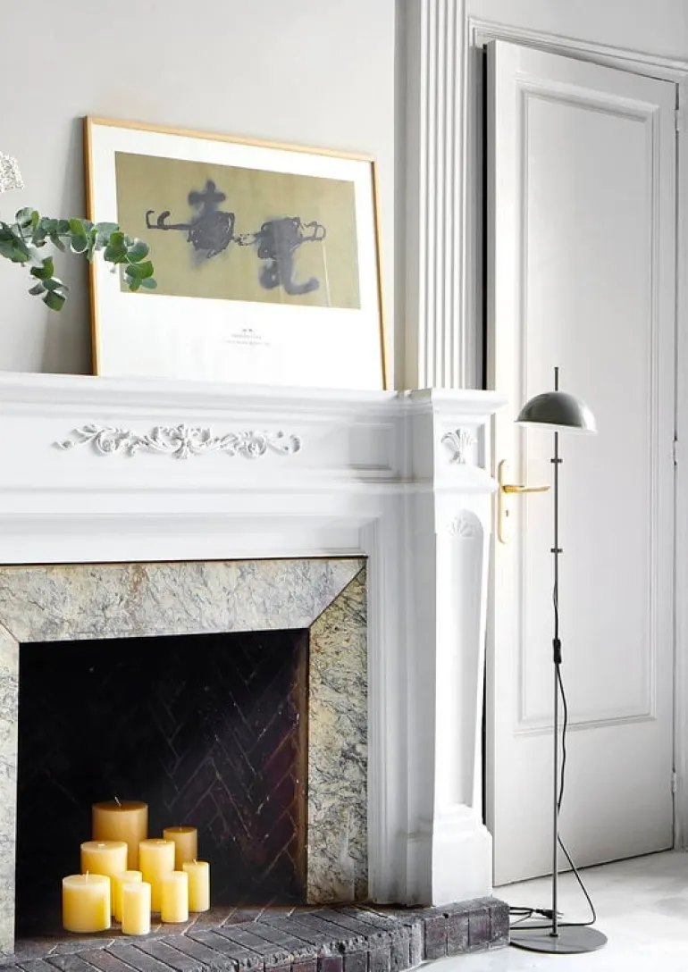 Marset Funiculí golvlampa, grå