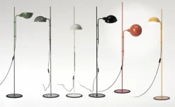 Marset Funiculi golvlampa, terrakotta