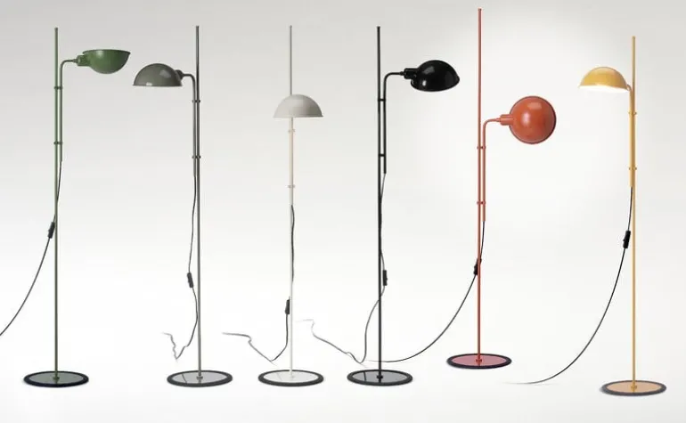 Marset Funiculi golvlampa, terrakotta