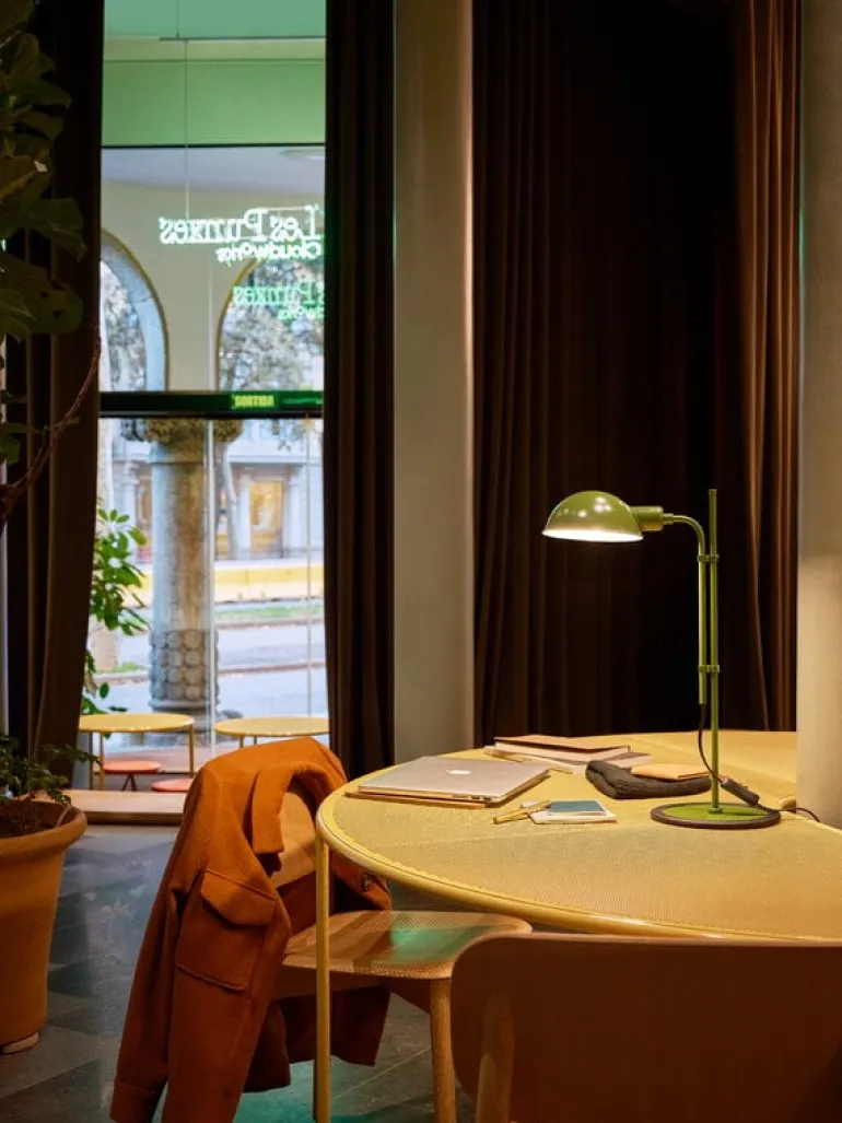 Marset Funiculi S bordslampa, grön