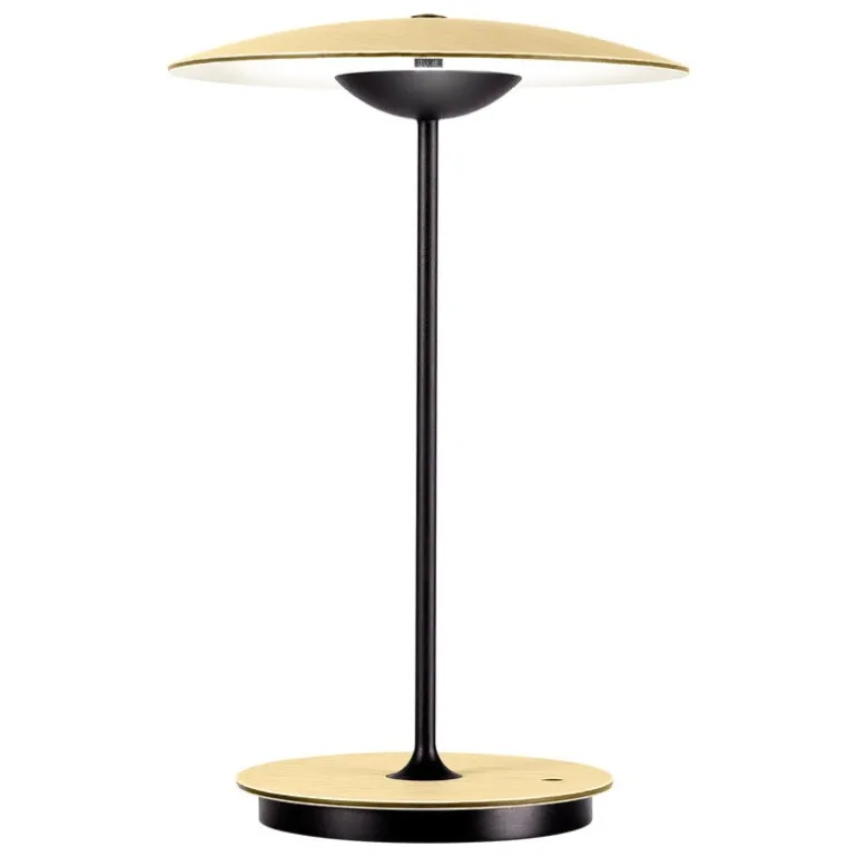 Marset Ginger 20 M bordslampa, borstad mässing - vit