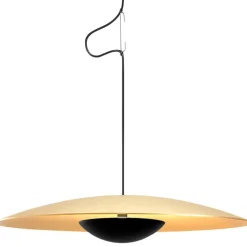 Marset Ginger 42 taklampa, borstad mässing