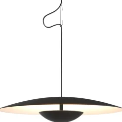 Marset Ginger 42 taklampa, svart - vit