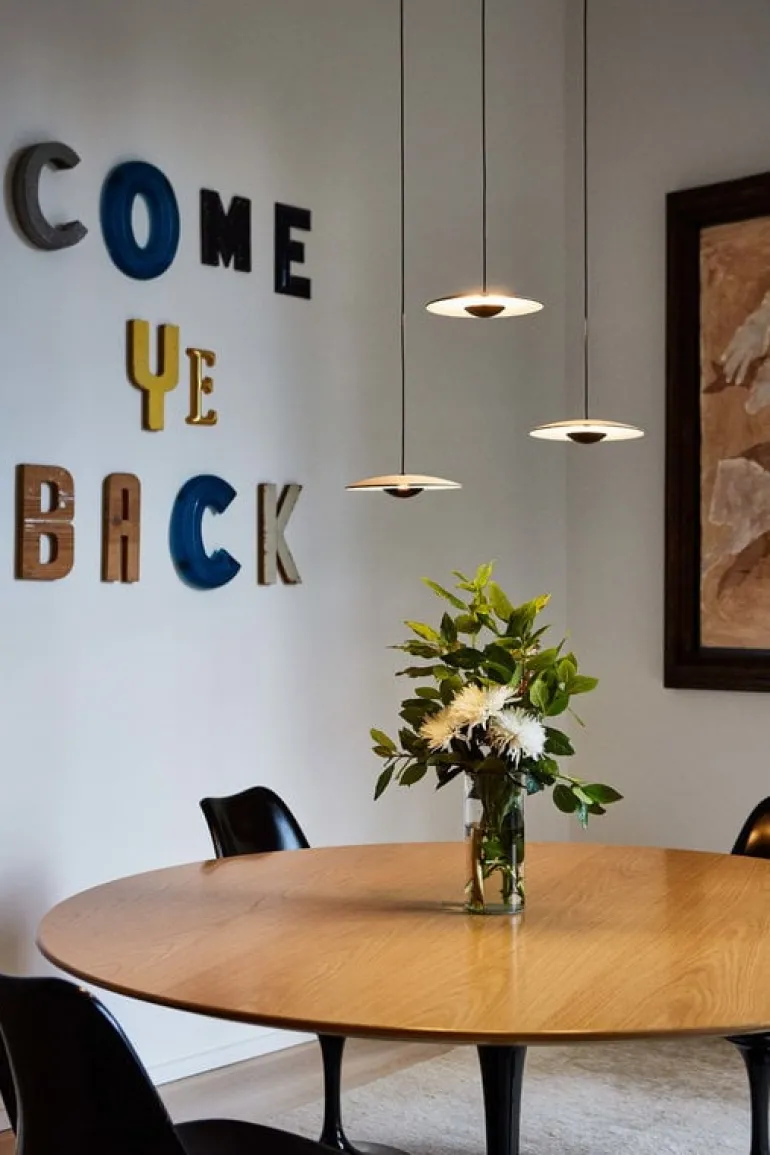 Marset Ginger 32 taklampa, wenge - vit