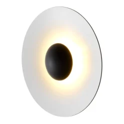 Marset Ginger 32C vägg-/taklampa, svart - vit