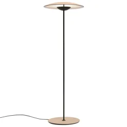 Marset Ginger P golvlampa, ek - vit